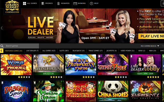 Golen nugget online casino